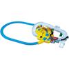 TAKARA TOMY Plarail Tomica Playset with Circular Level Crossing Toy Train for Ages 3 and Up