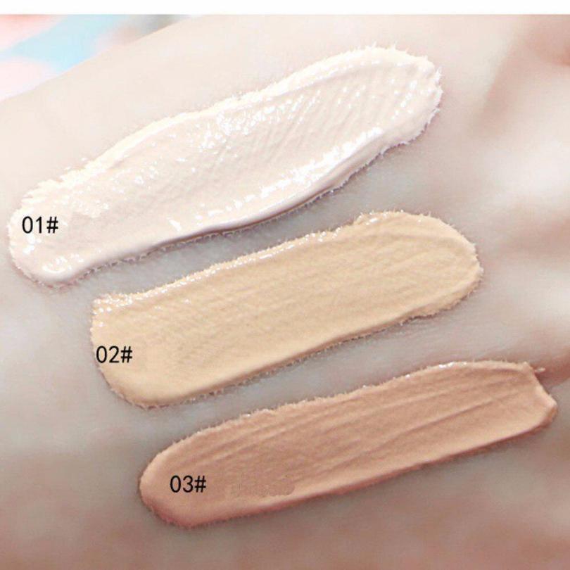 Liquid Concealer Soft Primer BB Cream Full Cover Water Resistant Face Whitening Base BB Cream