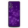 Art Purple Butterfly Phone Case for Samsung Galaxy A55 A35 A15 A14 A13 A25 A54 A51 A71 A72 A73 A32 A52 A41 5G Soft TPU Shell Bag