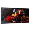 GLASS PROTECTIVE PLATE FOR STOVE 90x52 WINE
