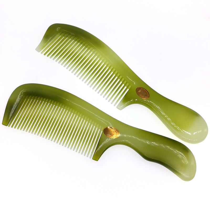 

Расческа для длинных волос у женщин - очень густые, широкие и средние зубцы - большой пластик, мягкий, не повреждает волосы Standard