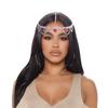 Hot Selling Hair Accessories Bridal Wedding Multi-Layer Water Drop Chain Elegant Rhinestone Forehead Lace