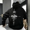 Sweatshirt Fashion  Print Hoodie Adult Casual Sports Top Autumn and Winter Outdoor Harajuku Hooded and Women Clo