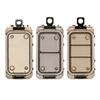 Fishing Tackle Carry Box Freely Assemble Fishing Tackle Storage Box Water Resistant Magnetic Tackle Box For Fish Lures