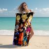 1pc Dragon Ball1 Beach Towel, Comfortable and Thick, and Swimming/Bath/Picnic/Camping Towel, Suitable for Seaside Beaches