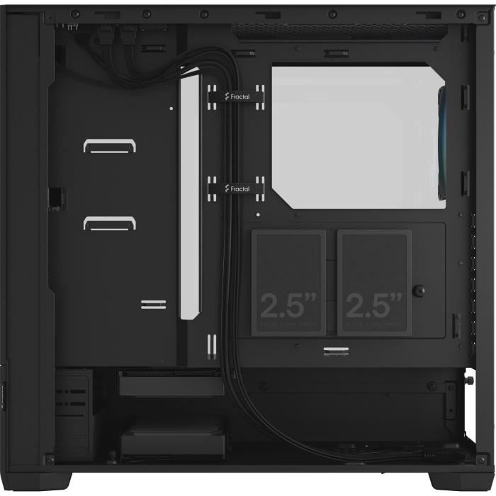PC Case - Fractal Design - Pop Air Rgb Black Tg - Black (fd-c-por1a-06)