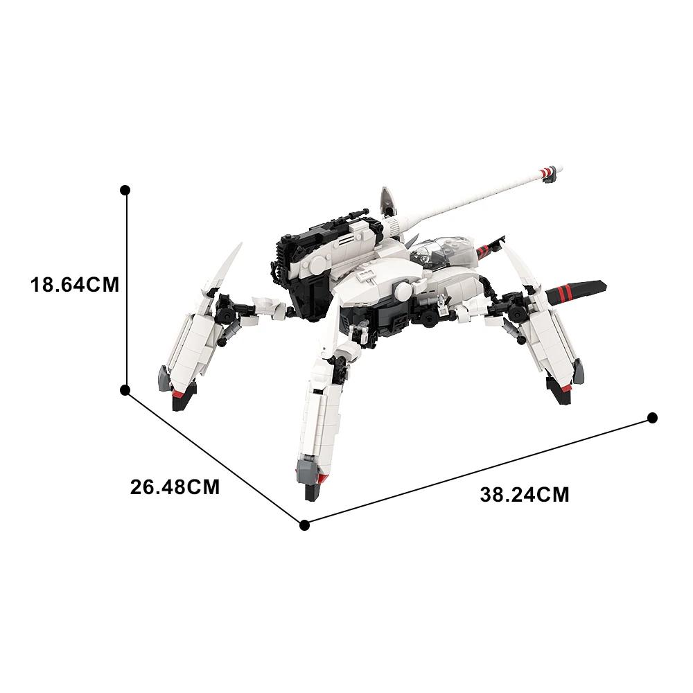 Gobricks MOC 86: Run Through the Battlefront Bricks of Destruction Constructing Block Kit Educational Playthings For Kid Gift