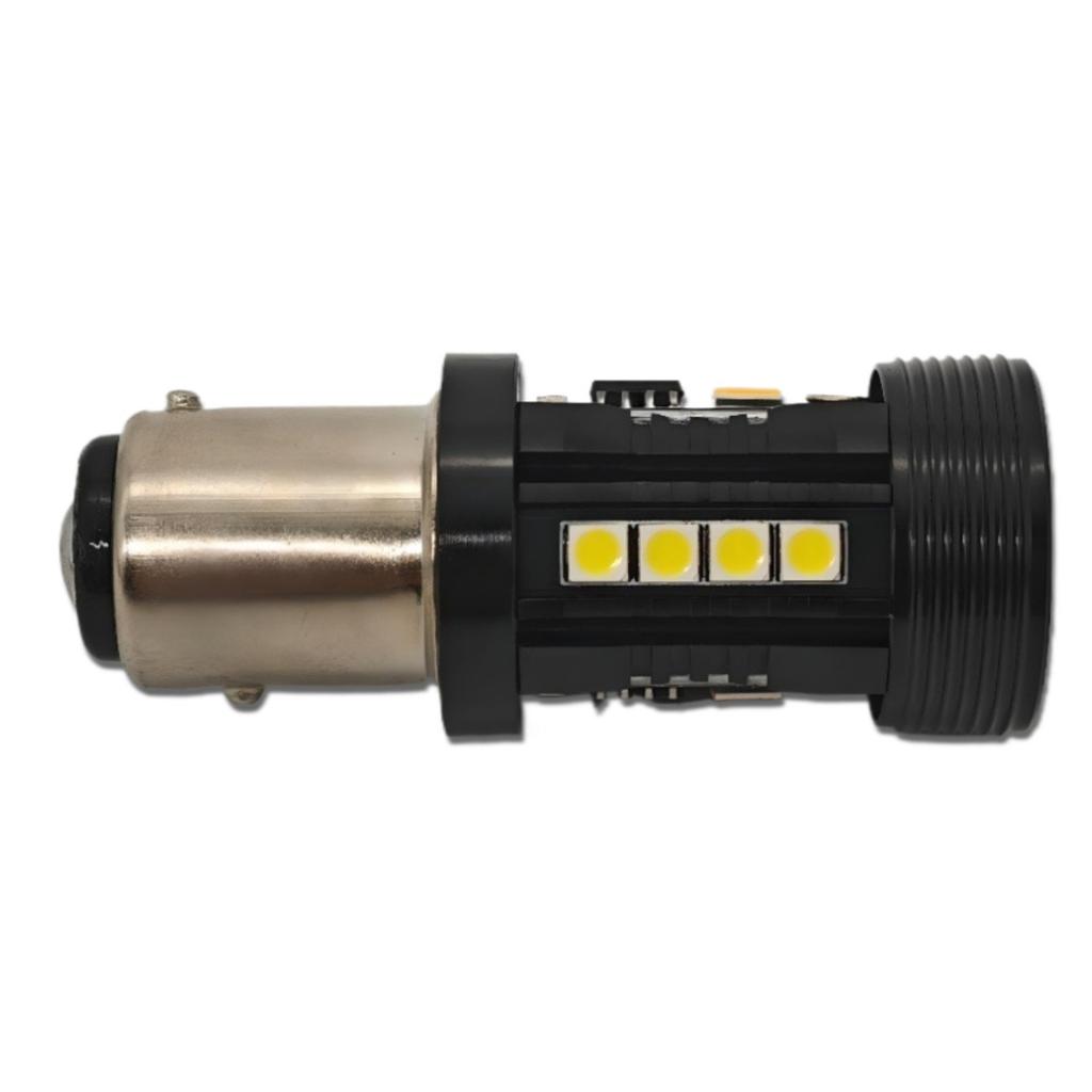 2 Pcs P21/5W LED Bulb 1157 12V No Error, Two Colors Off-Road