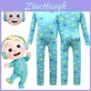 Cozy Cocomelon Blue Long Sleeve Bodysuit For Kids Boys And Girls Casual Wear
