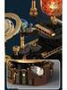 Solar System Model Building Blocks: 8 Planets Globe & Telescope Educational Toy for Science Enthusiasts