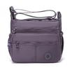 Women Multi Pocket Nylon Crossbody Bag Lightweight Shoulder Handbag Travel Purse