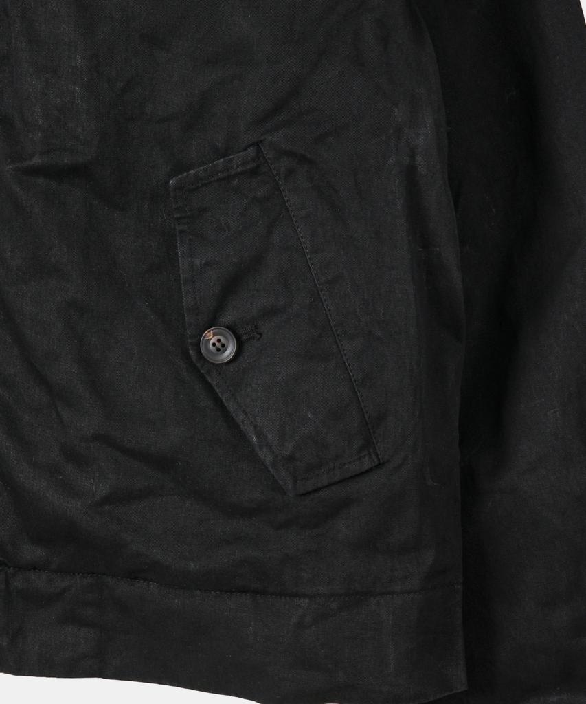 Asp Waxed Cotton Work Jacket - Black