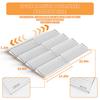 Kitchen Drawer Seasoning Bottle Storage Rack Stepped Style Multiple Layers Cabinet Organizer Adjustable Spice Jars Display Stand