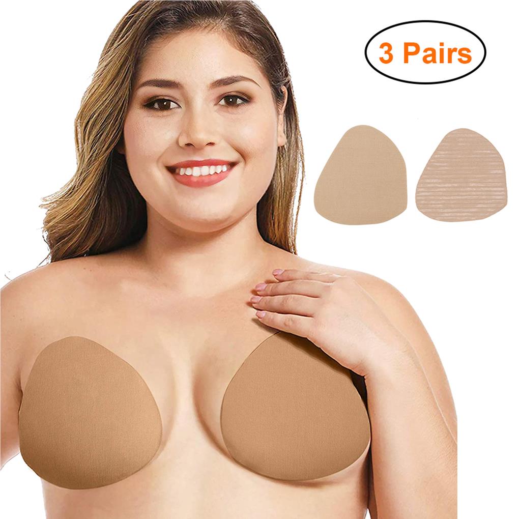 3 Pairs Women Breast Lift Tape Breasts Cover Cushion Underwear Accessories Self-adhesive Lifting Pad Stickers Clothes Accessory