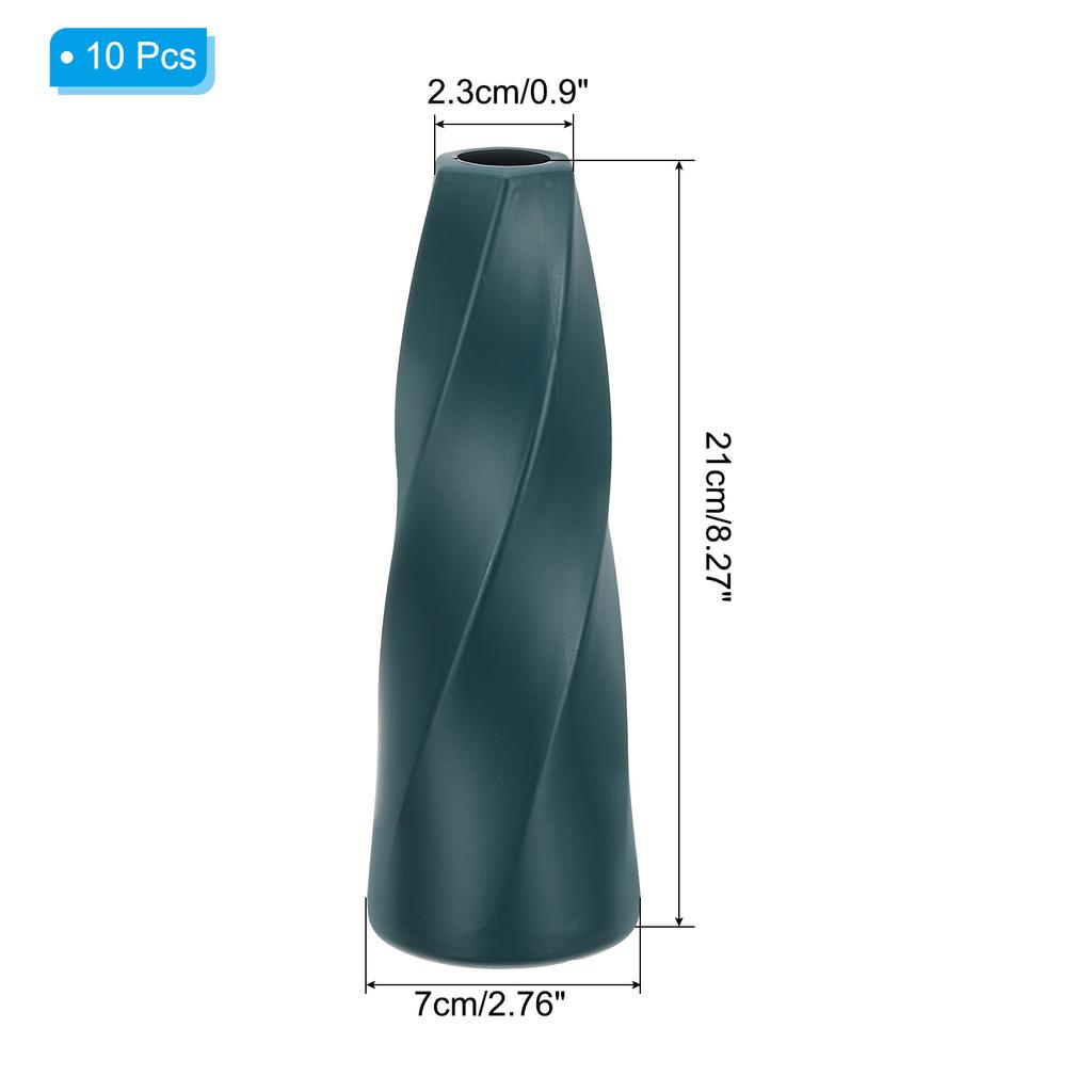 2/5/10pcs Flower Vases PE Vase for Flowers Stylish Flower Vase for Bouquet Decorative Floral Vase for Home Living Room Office