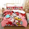 3D Print Hakos Baelz Anime Bedding Set Duvet Cover Bed Set Quilt Cover Pillowcase Comforter King Queen Size Boys Adult Bedding