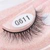 1 Pair Mink Lashes Wholesale Fluffy Natural Lashes Vendors Makeup 3d Mink Lashes