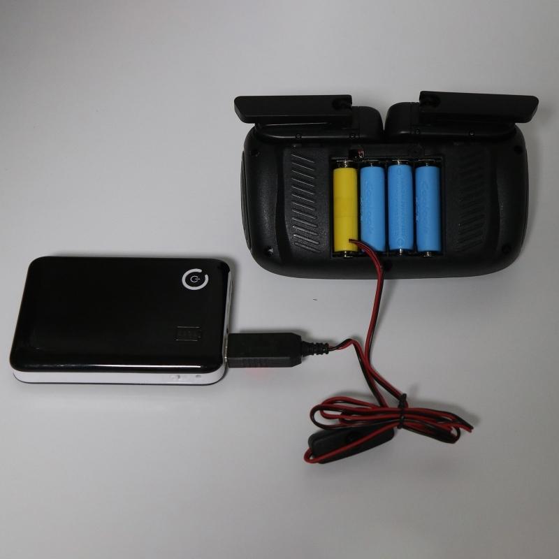 New 1.5V To 6V Universal AA/AAA Dummy Battery Adapter Detachable USB/Type C Battery Eliminator Cable With On/Off Switch Reusable