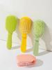 Travel Folding Air Bag Comb, Women's Long Hair Air Cushion Comb, Cactus Portable Massage Comb, Suitable For All Hair Types