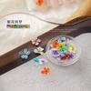BEPAN 1PCS Summer Gradient Floral Nail Art Dried Flower Mixed Colors Natural Pressed Flowers Handmade DIY Boxed Wearable Nail Material
