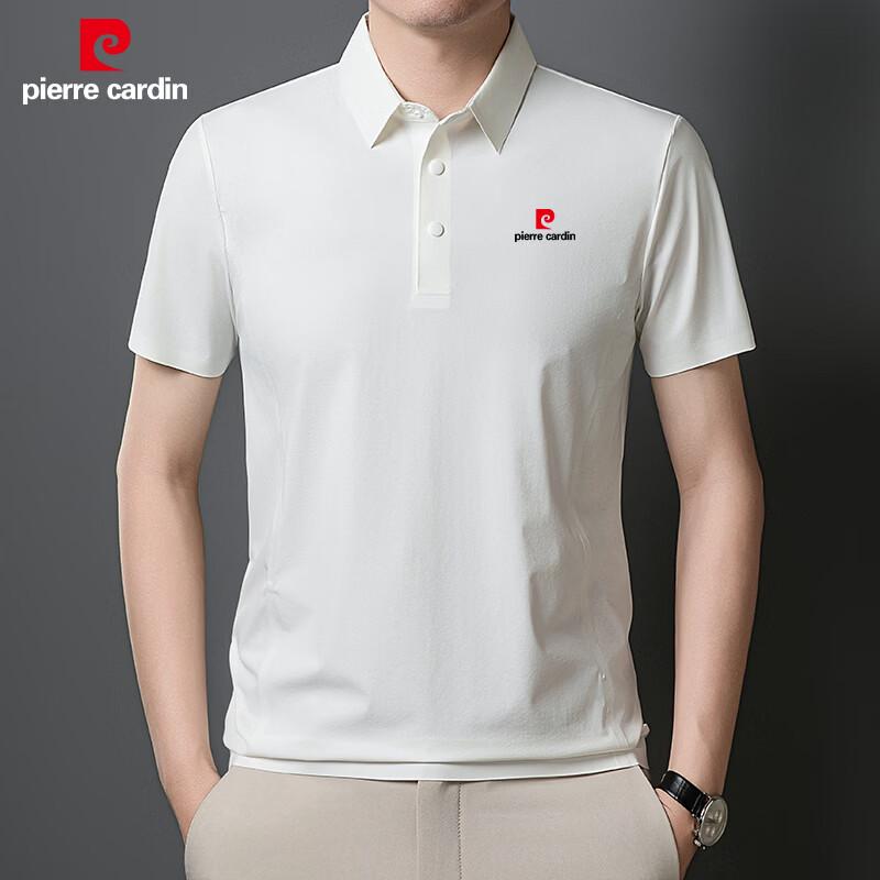 Pierre Cardin Men s Cooling Ice Silk Seamless Business Polo Shirt 3XL