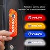 4Pcs Car Door Safety Warning Reflective Mark Sticker For Volvo ES90 EC40 EX40 EM90 XC90 V90 V60 XC60 V40 S80 S60 S90 C40 XC40