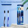Lion Fine Tooth Charcoal Energy Toothbrush, 2-Pack