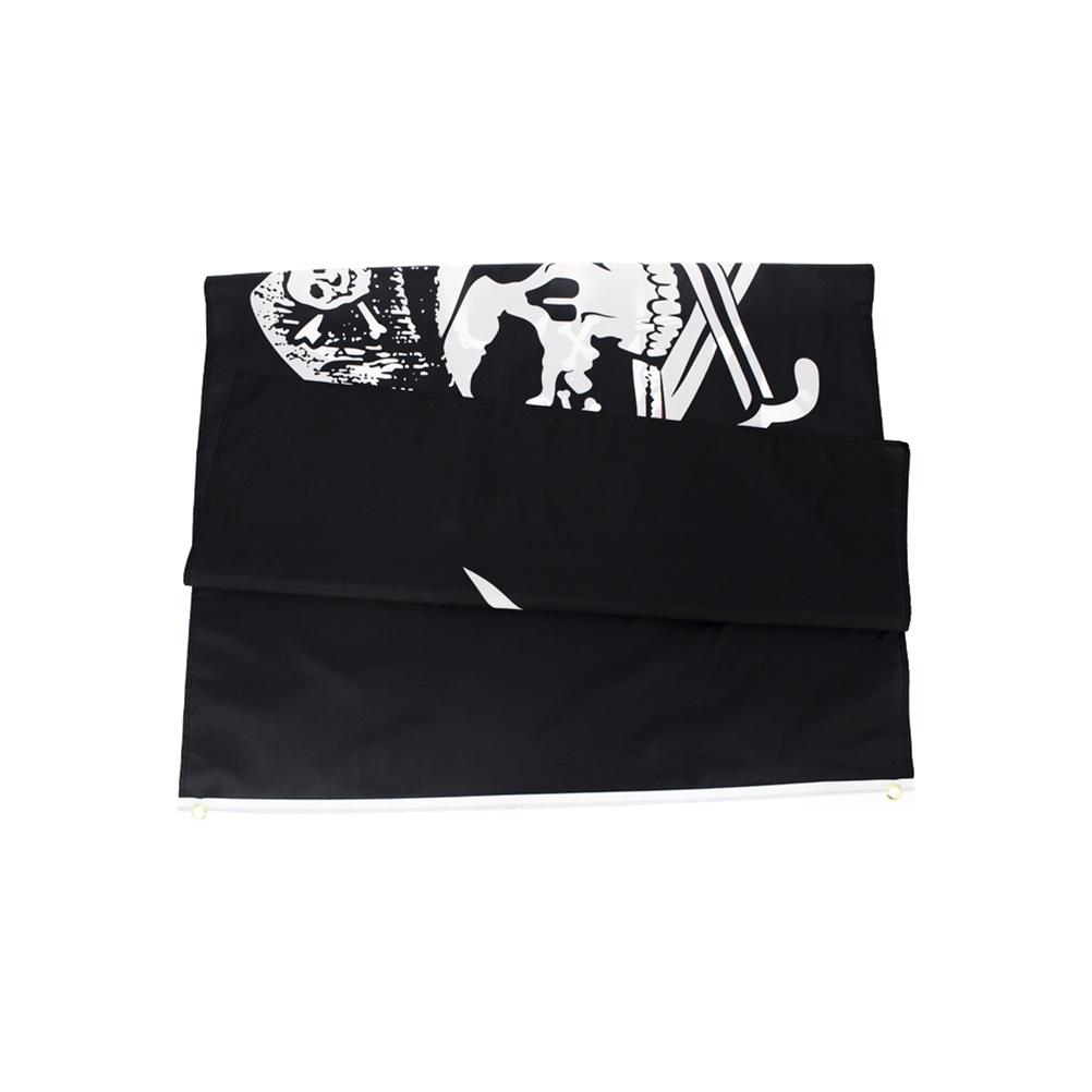 Halloween Jolly Roger Banner Skeleton Pirate Flags Bunting for Halloween Party Pirate Party