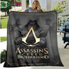 Giochi di Moda 3D Coperta A-Assassin's Creed, Coperta Plaid in Flanella per Letto Divano Picnic Ufficio Escursionismo Tempo Libero Riposo Regalo di Compleanno