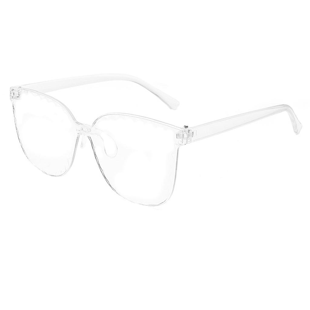 Rimless Lace Sunglasses Jelly Transparent Sunglasses