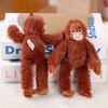 20cm Cute Little Monkey Pendant Plush Doll Animal Hanging Plushies Bag Soft Stuffed Backpack Keychain Dolls