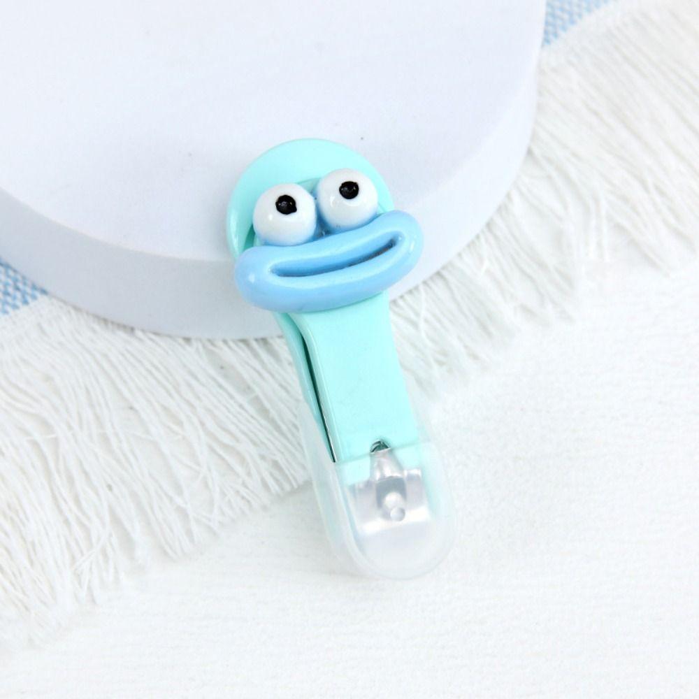 

Креативный дизайн, мультяшные кусачки для ногтей, компактный размер, педикюр, триммер для ногтей на ногах, девочка