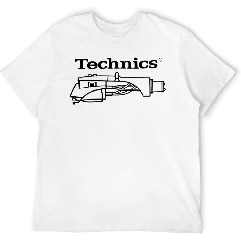 Vintage Audio Grafik-T-Shirt - Retro Plattenspieler & Equalizer Design, Musikliebhaber-Shirt im Technics-Stil