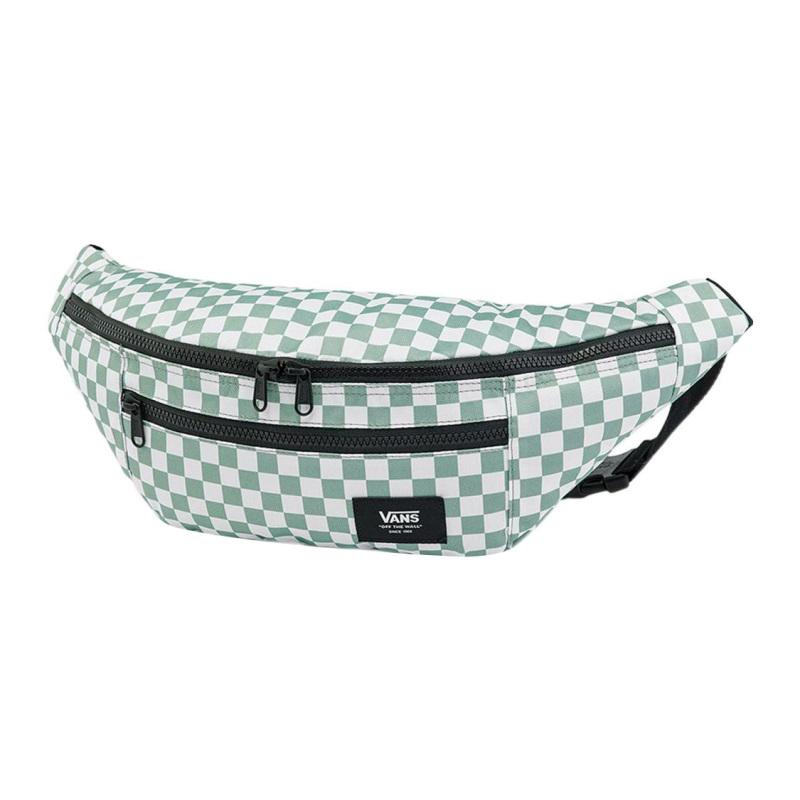 Vans Cotton Sling Bag, Fanny Pack Regular Unisex Green Vans VN0A2ZXXYTF
