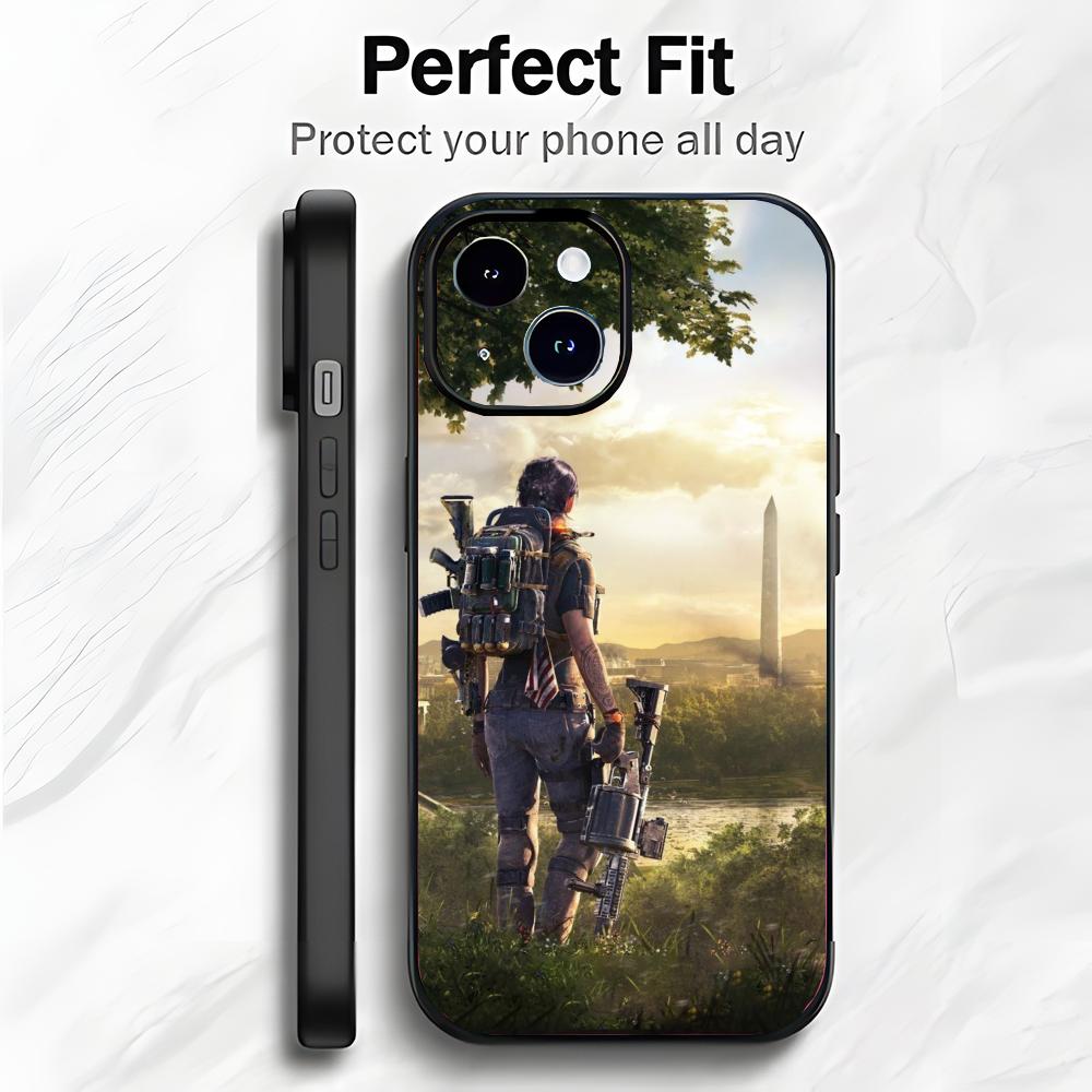 Game T-Tom Clancy's The Division Telefoonhoesje Telefoonhoesje Zachte Verpakking Lichtgewicht Voor iPhone17 16 15 14 13ProMax