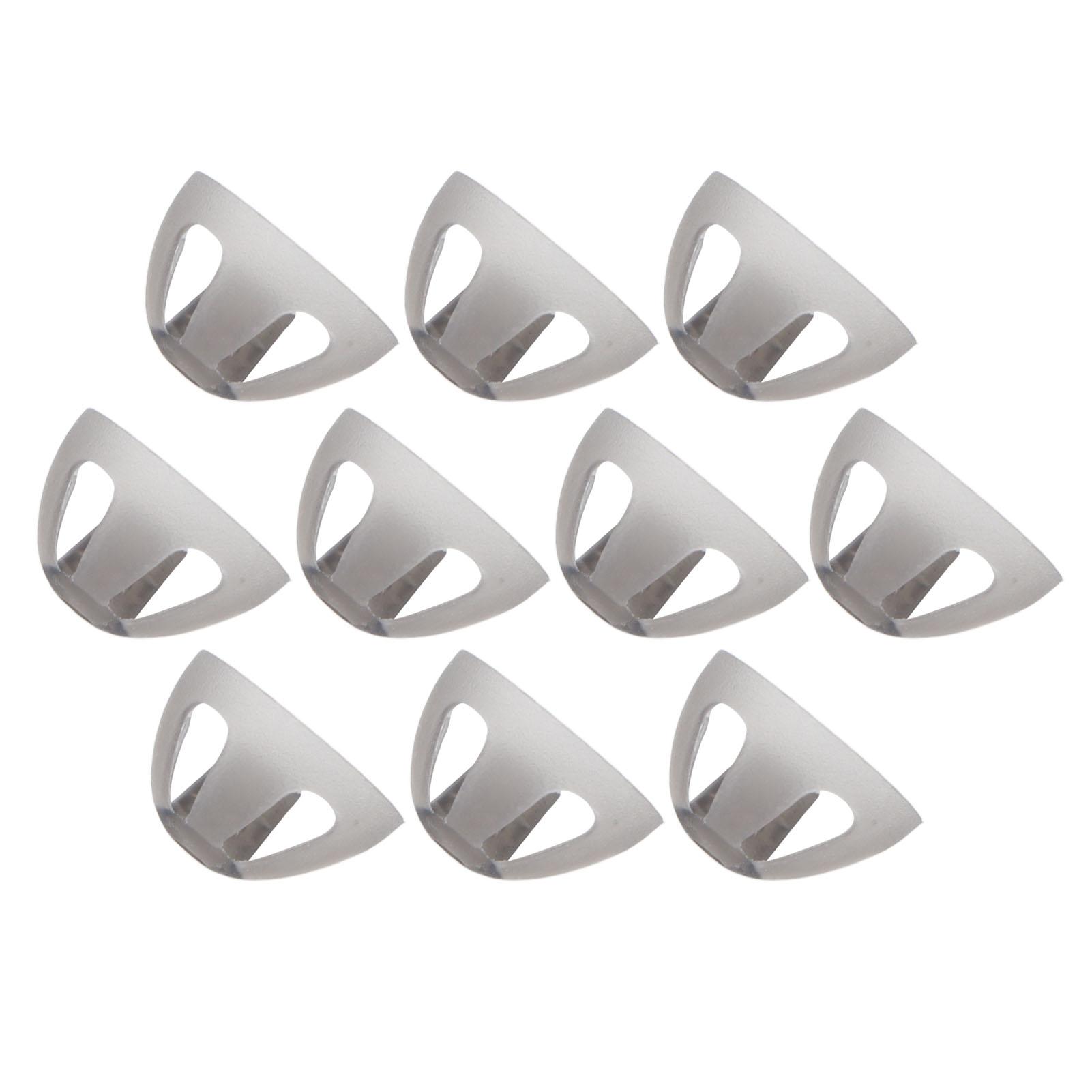 

10 шт. слуховые аппараты купольные мягкие открытые купола черные многослойные сменные ушные вкладыши для пожилых людей Large