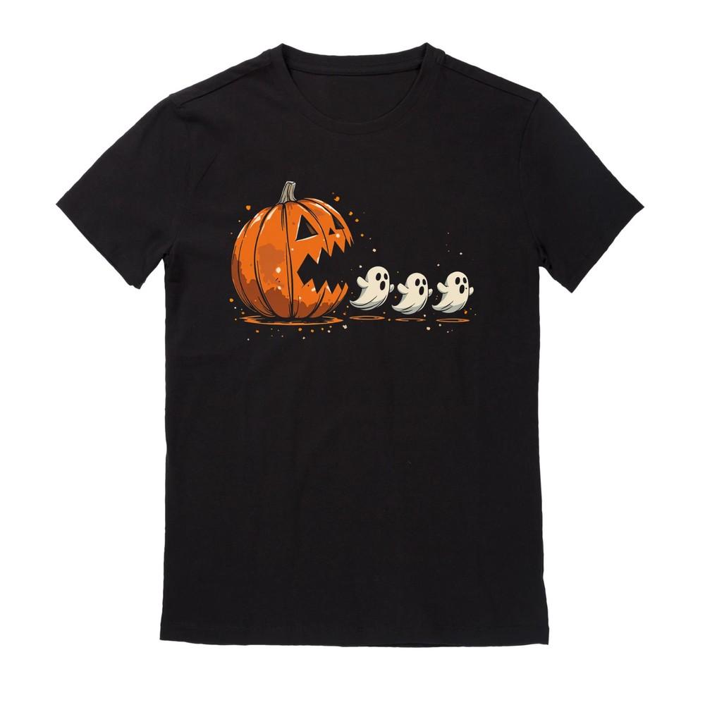 Halloween Ghost Boo Funny Fall Pumpkin Tee Spooky Graphic Shirt S–5XL  Unisex T-Shirt L