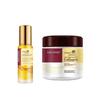(AB) Tratament Colagen pentru Păr Reparație Profundă Balsam pentru Toate Tipurile de Păr 500 ml + Ser cu Ulei de Argan pentru Păr Uscat și Deteriorat 50 ml