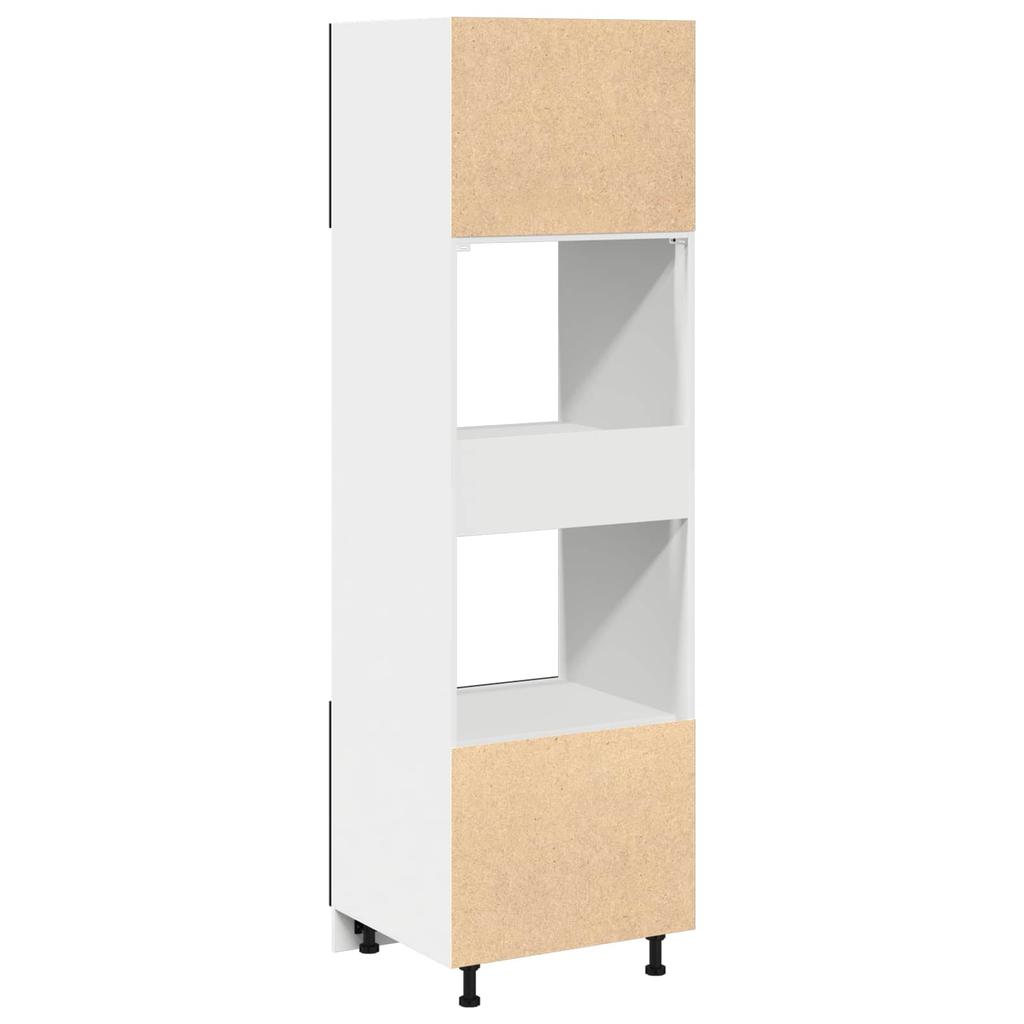 Hanging Cabinet with Shelf Black Oak Effect 60 x 57 x 207 cm
