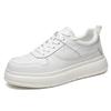 Little White Shoes Men's Korean Version of Versatile Trend Sports White Shoes Men's Spring Thick-soled Heightening Breathable Casual Board Shoes