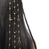25pcs Dread Locks Dreadlocks Beads Hair Braiding Hair Braid Tubes Hollow Out Hair Ring  Decor