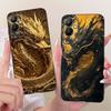 Casing For Tecno Pova 7 4G 5G LJ6 LJ7 Phone Case Pova 7 Pro Pova7 Ultra Cases Cute Cartoon Animals Dragon Lion Soft Black Cover