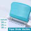 Paper Spiral Binder Machine Binding Machine Handheld Portable Spiral Binder A4 A5 A6 A7 Coil Book Round Hole Puncher School