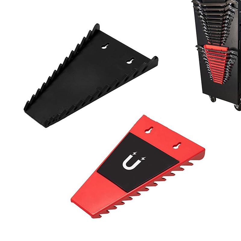 1 Stück Schraubenschlüssel-Platzierungsregal Gabelschlüssel-Sortierer Halter Organizer Haushaltswerkzeug Wandmontiertes Tablettregal Garagen-Schraubenschlüssel-Aufbewahrungshalterung