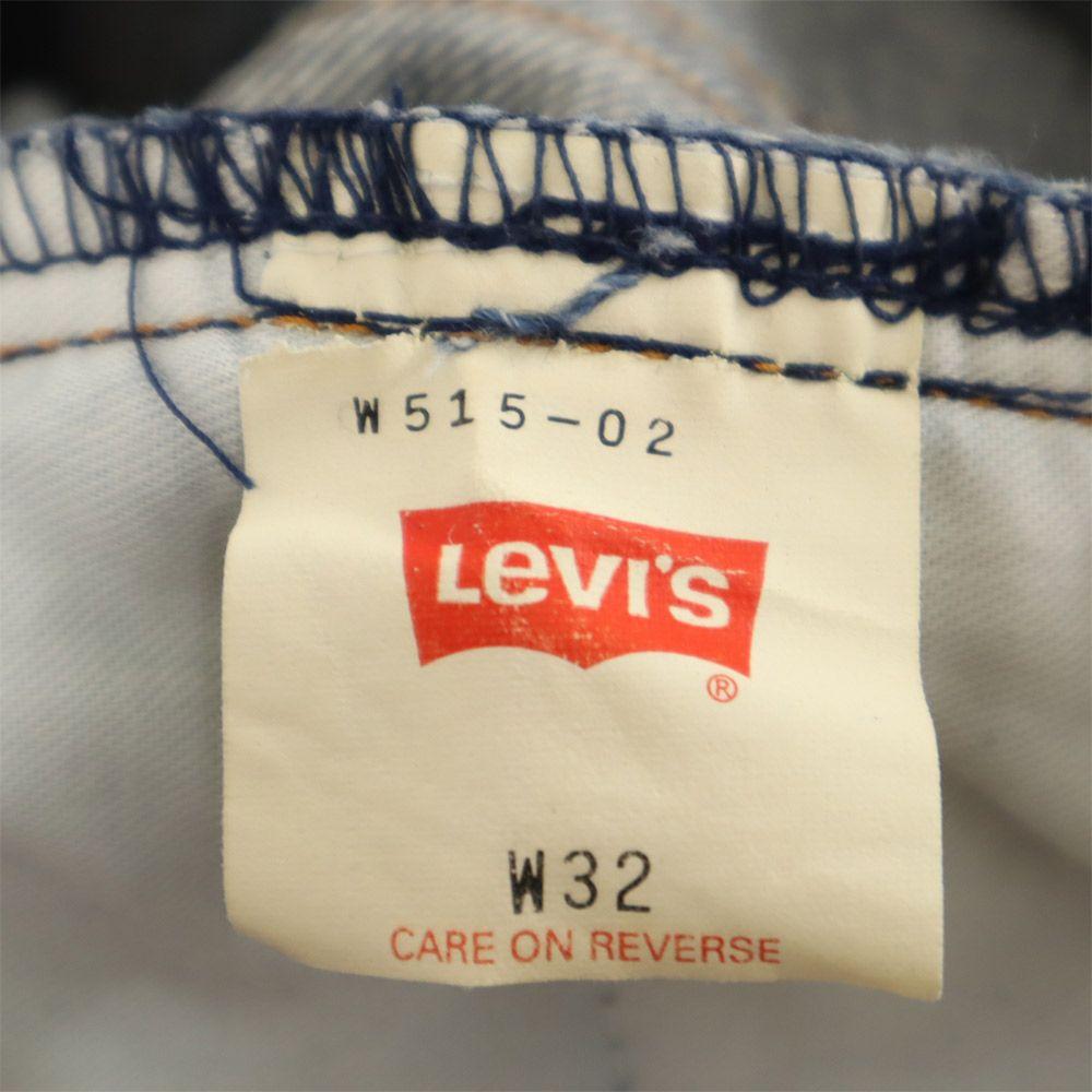 Levi's 90s Made in Japan W515 high waist Denim pants W32 jeans Men's Used