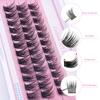 European & American DIY Cluster Faux Eyelashes - Dense & Natural-Looking