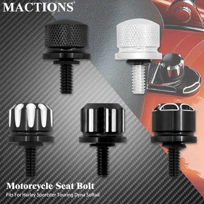 Motocyklový šroub zadního sedadla Šroub blatníku Šroub 1/4"-20 Závit Chrom Pro Harley Sportster Dyna Softail Street Glide 1996-2015 XL FL