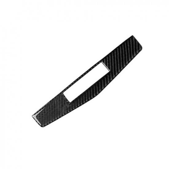 Auto Kolfiber Mittkonsol CD Panel Trim Typ C För Benz C-klass W204