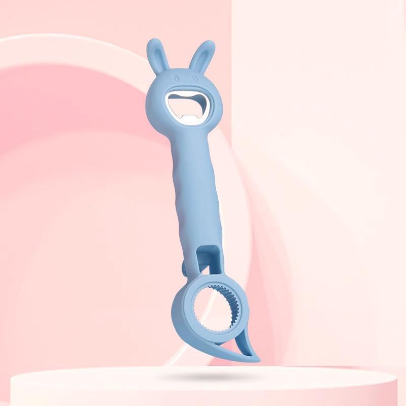 4-in-1 Multifunctional Bottle Opener for Beers, Cans, and Caps