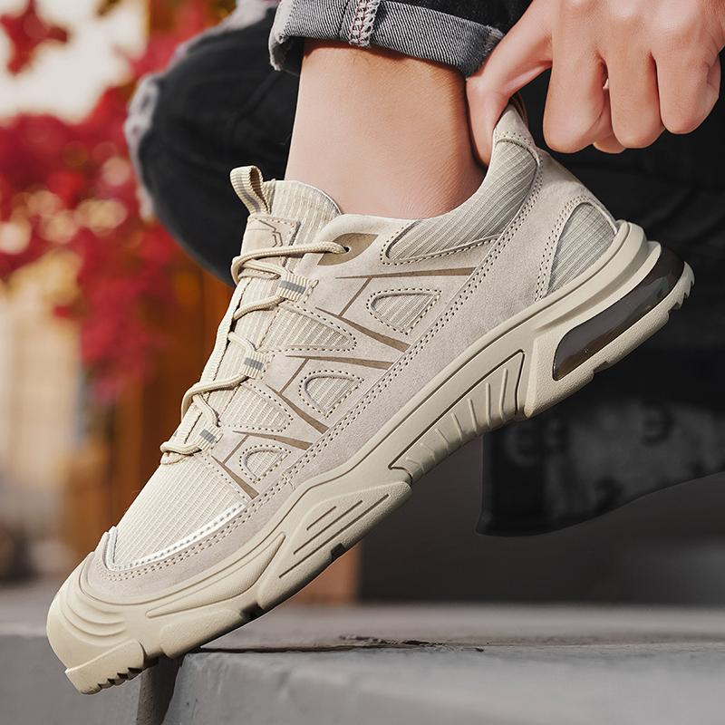 Pánské boty Tenisky Pánské tenisky Luxusní boty Pánské ležérní Trenér Závody Prodyšné módní povaleče na běhání Boty pro muže